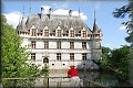 Pohled na Azay Le Rideau