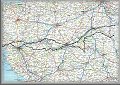 Mapa trasy La Loire Tour 2013