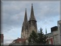 Pohled na dóm v Regensburgu