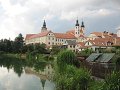 Pohled na zámek Telč