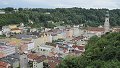Pohled na centrum Burghausenu