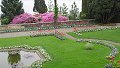 Pohled na zahrady v Boromejském paláci