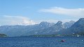 Pohled na kjezero Traunsee