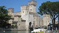 Pohled hrad v Sirmione