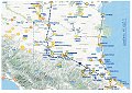 Mapa trasy Giro di Lombardia 2019